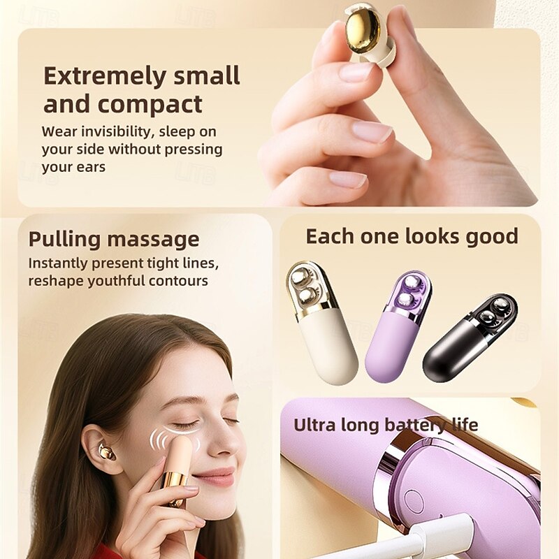 2025 Bluetooth-compatible Wireless Earphones Low Latency IPX4 Waterproof Noise Reduction Sleep Earbuds Headphones4