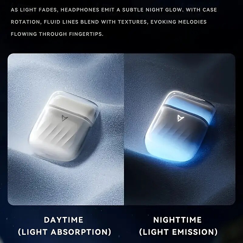New High-quality Luminous Sand Game Headphones Wireless Ai Active Noise Reduction Long-lasting Polymer Battery Can Be Given As A Gift To Family And Friends.3