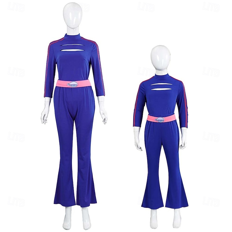 Zombie School Zombies 4 Cheerleader Addison Costume Jumpsuit Fancy Dress Cosplay Movie Cosplay for Women's Girls' Kid's Adults' Halloween Carnival Performance Comic Con Anime Expo