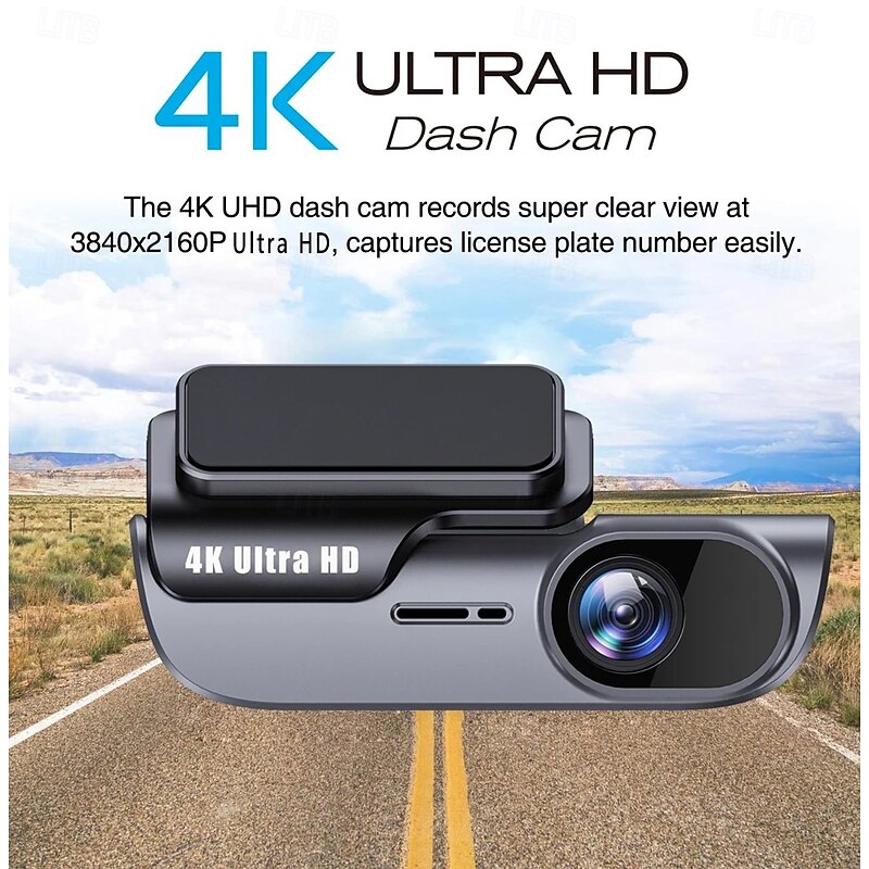 2160P Boot automatic recording Car DVR 170 Degree Wide Angle CMOS 4 inch / No Screen(output by APP) Dash Cam with Night Vision / Loop recording / USB-Disk No Car Recorder3