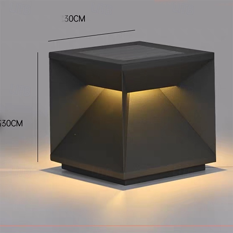 Outdoor Lawn Lights Modern Waterproof LED Path Lights Villa Garden External Yard Lamps Outside Floor Mount Light Fixture for Landscape Deck Porch Driveway Pathway4