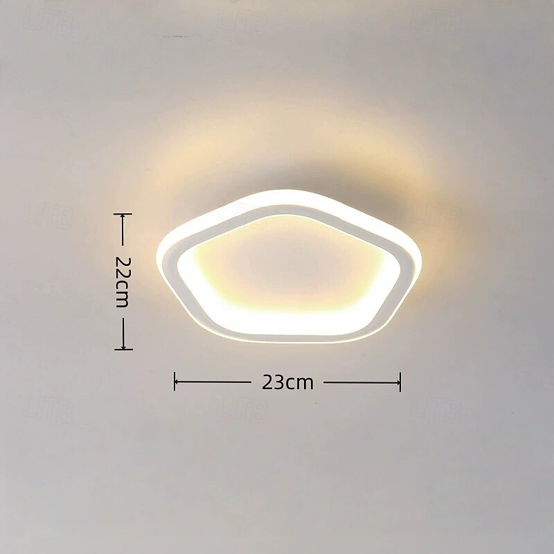23 cm Circle / Round Design Geometric Shapes Ceiling Lights Acrylic Acrylic Modern 110-120V 220-240V3