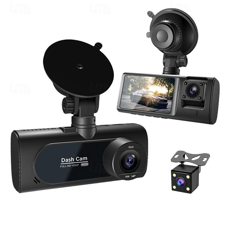 V20 1080p Full HD Car DVR 120 Degree Wide Angle CMOS 2 inch IPS Dash Cam with WIFI / Loop recording / Loop-cycle Recording 4 infrared LEDs Car Recorder2