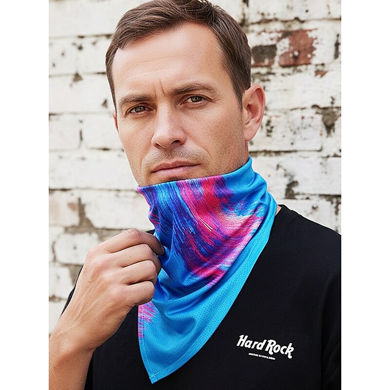 Men's Halloween Skull Mask - Horror Printed Bandana Neck Gaiter, Lightweight and Breathable Fabric, Suitable for Cosplay, Masquerade and Outdoor Cycling4