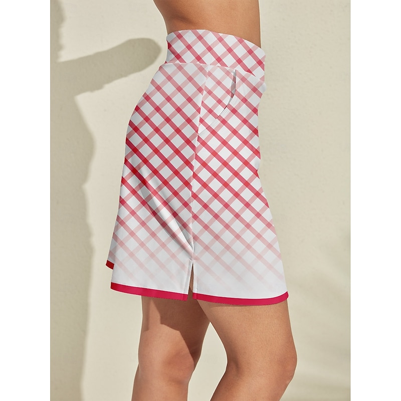 Women's Tennis Skirts Golf Skirts Yan pink Skirt Ladies Golf Attire Clothes Outfits Wear Apparel3
