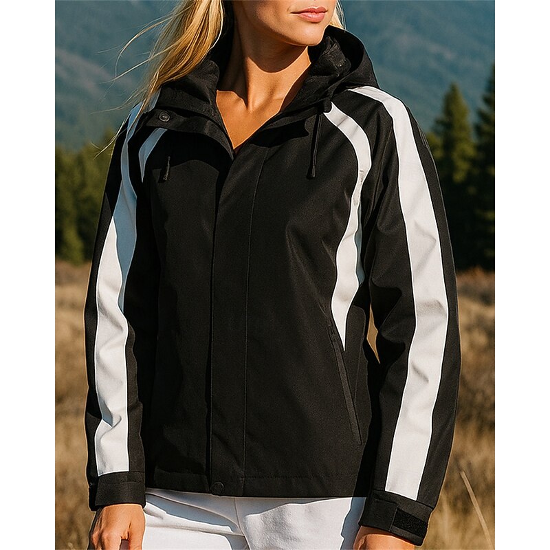 Women's Outdoor Jacket Hiking Jacket waterproof jacket Outdoor Waterproof Windproof Quick Dry Lightweight Hiking Outfits Hiking Clothes Spring Autumn / Fall Jacket Fishing Climbing Camping / Hiking4
