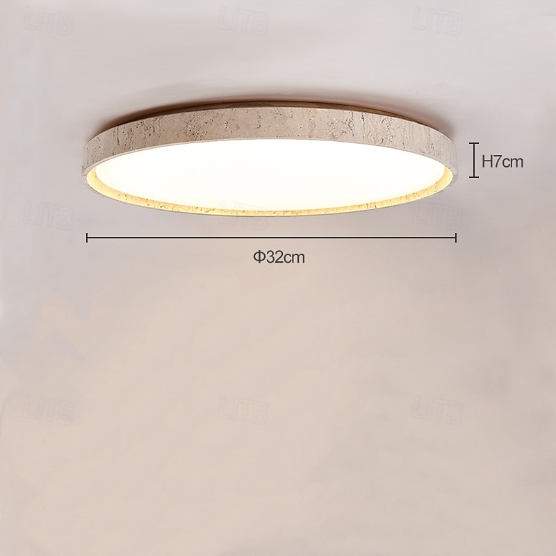 LED Ceiling Light Stepless Dimming 32/45/55cm Ceiling Decoration Lighting Fixtures, 50 cm LED Ceiling Light Circle Round Design, LED Light Fixture for Home & Office 110-240V3
