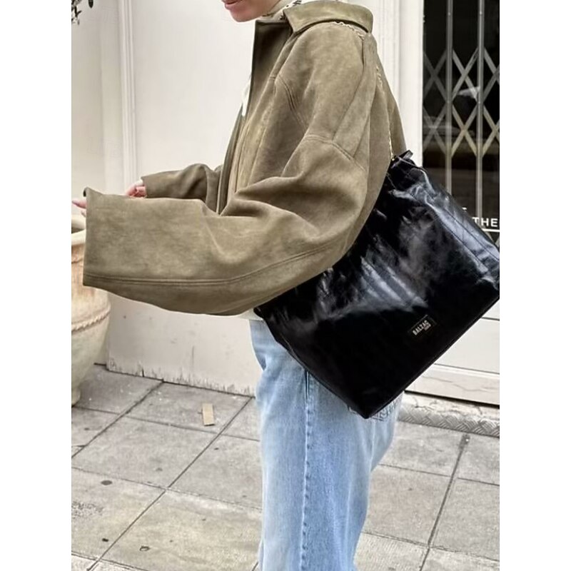 Women's Casual Jacket Comfortable Breathable Zipper Casual Plain Vacation Street Casual Daily Wear Zipper Short Turndown Regular Fit Long Sleeve Outerwear Wine Brown Army Green Spring Fall4