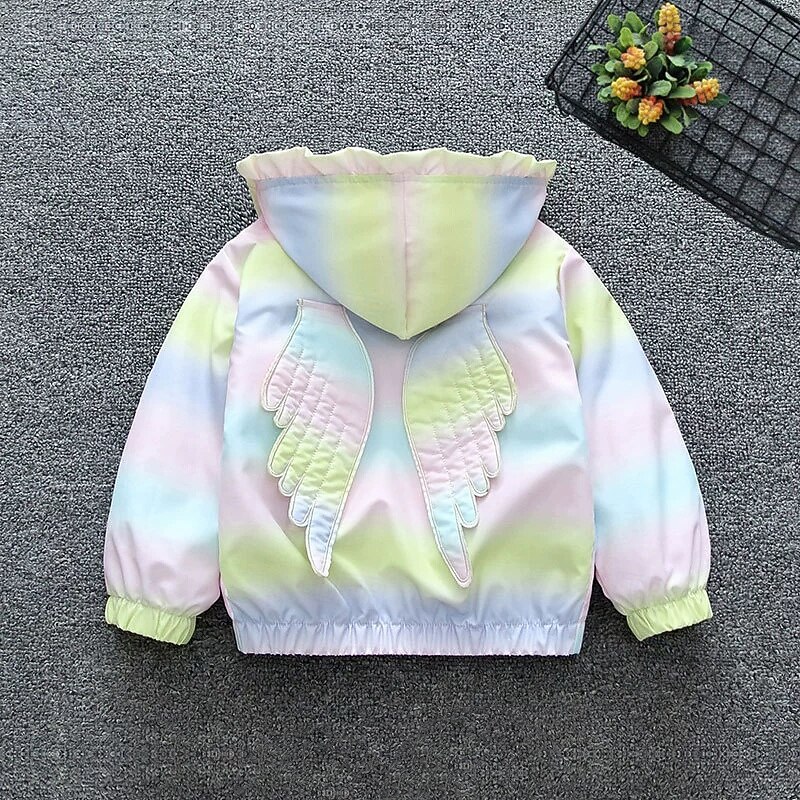 Kids Girls' Outdoor Jacket Coat Baseball Jackets Color Block Streetwear Zipper Pocket Lightweight Soft Windproof School Coat Outerwear 4 years+ Spring Light Blue3