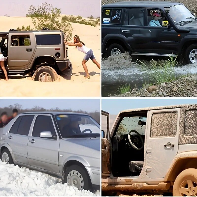 Portable Tire Rubber Snow Traction Mat – Durable, Heat & Wear-Resistant, 325mm x 13mm, Industrial Hardware, No Assembly, Winter Driving Aid for All Vehicles, Enhanced Driver Traction Solution4