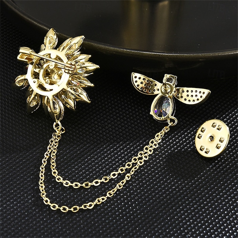 Brooches Classic Retro Geometrical Animal Elegant Fashion Personalized Simple Brooch Jewelry Silver Gold For Wedding Party Gift Engagement Prom Festival4