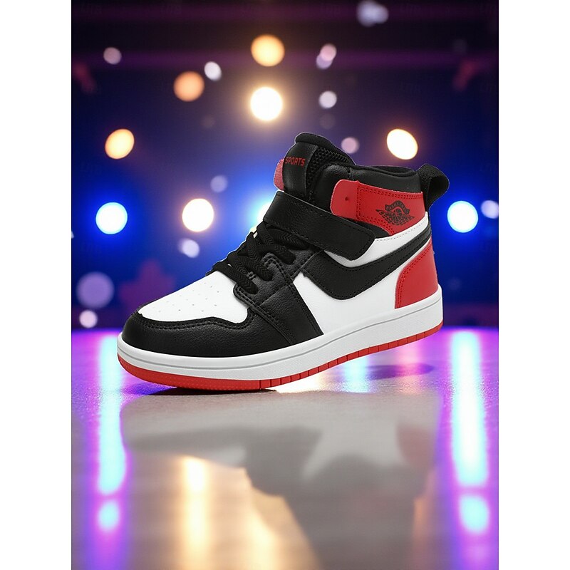 Korean Idol Inspired Pop Star Costume Shoes Girls'  Sneakers  Design with Velcro Strap and Lace-Up Style for Casual Wear and Sports Activities4