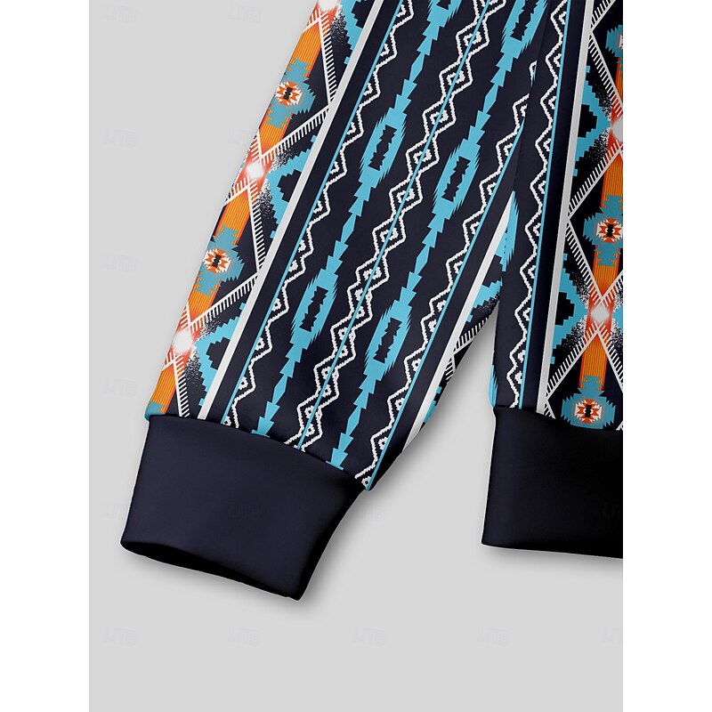 Men's Golf Polo Shirt Blue Long Sleeve Top Golf Attire Clothes Outfits Wear Apparel4