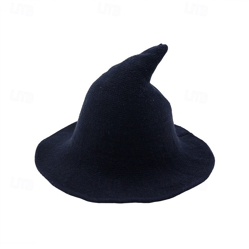 Women's Hat Party Hat Comfort Cosplay Halloween Holiday Pure Color4