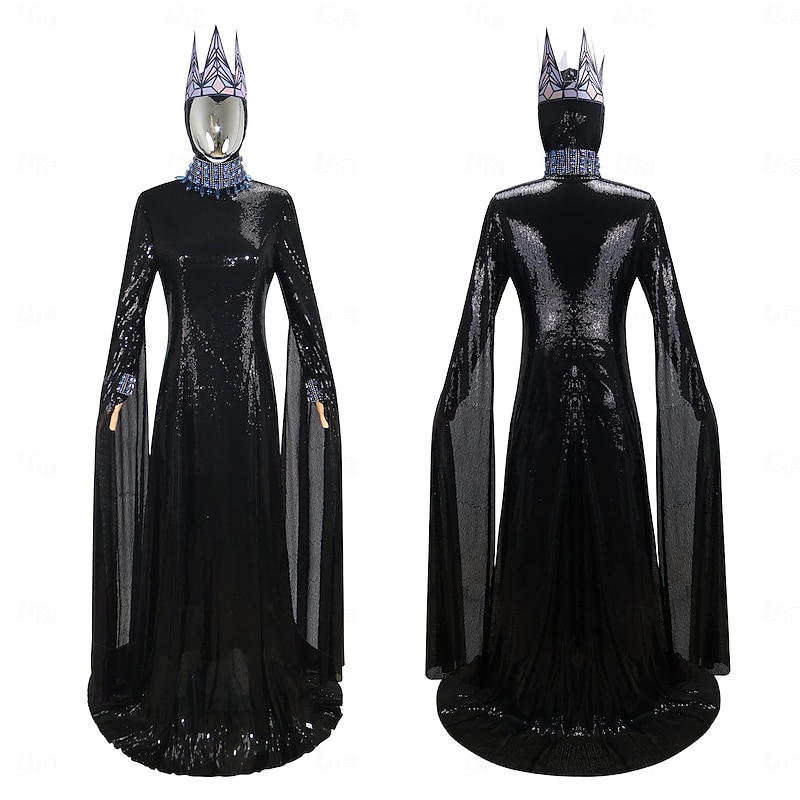 Movie / TV Theme Costumes Dress Outfits Movie Shiny Halloween Movie Cosplay for Women's Adults' Halloween Masquerade Prom Black Tie Gala