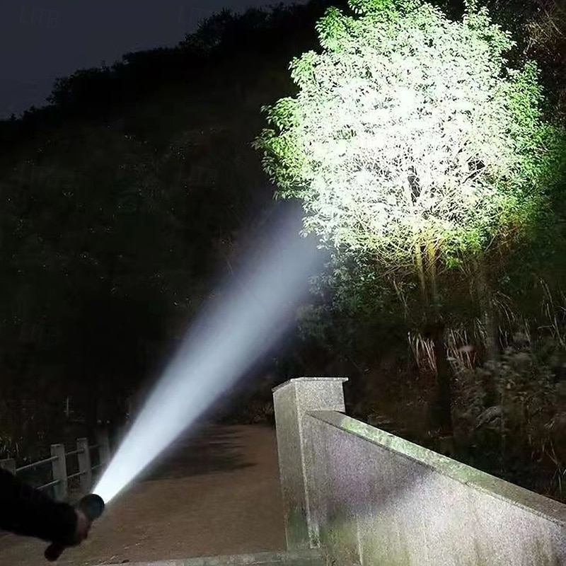 USB-Rechargeable Mini LED Flashlight Super Bright Compact Portable for Students  Suitable for Home Outdoor Use with Long-Range Illumination2