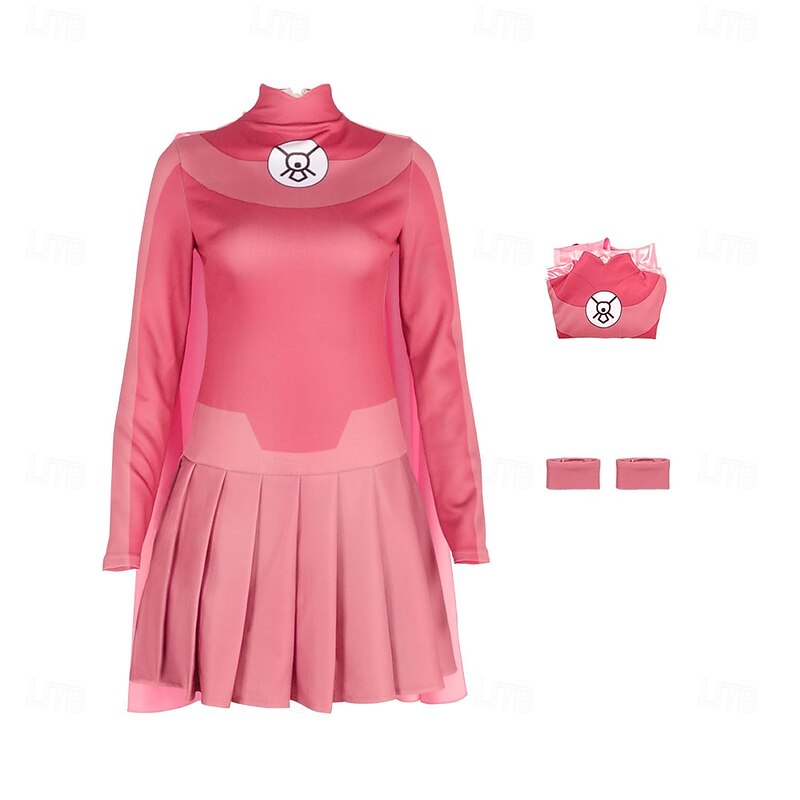 Invincible Atom Eve Superhero Costume Fancy Dress Anime Movie Cosplay for Women's Adults Halloween Carnival Performance Comic Con Anime Expo2