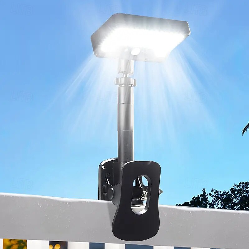 Solar Outdoor Wall Light IP65 Waterproof 600 Lumens Outdoor Solar Light Easy Clip-On Installation 3 Modes for Gardens Garages Fences and Patios Solar Outdoor Waterproof Light2