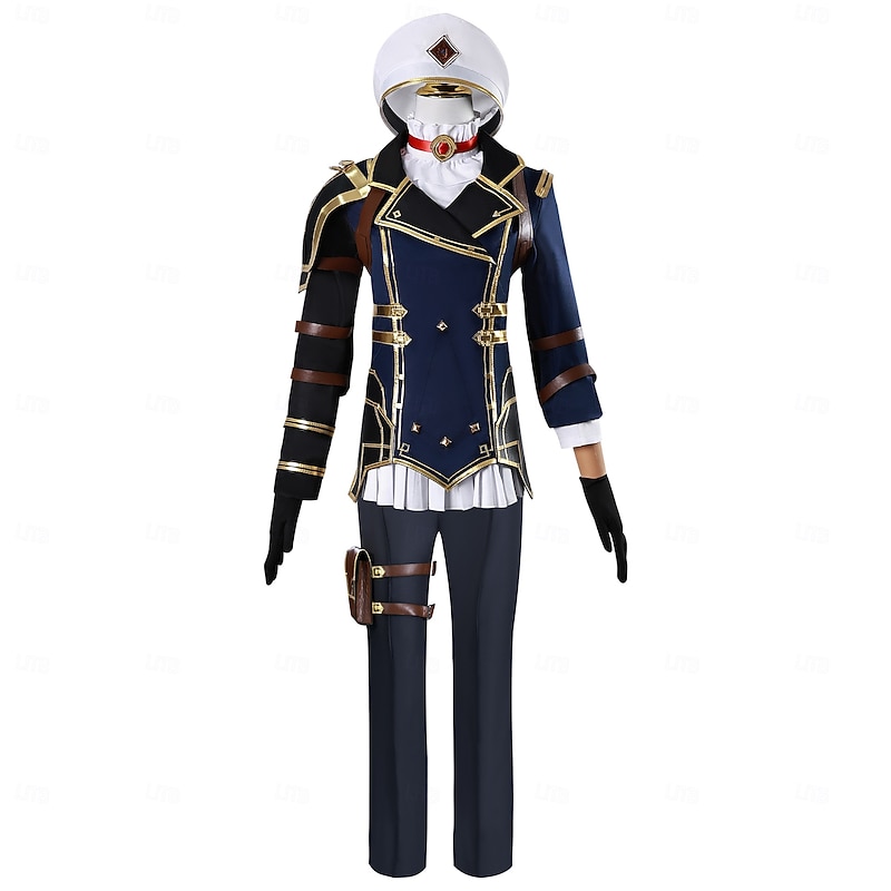 LOL Arcane:League of Legends Caitlyn / The Sheriff of Piltove Costume Fancy Dress Cosplay Movie Cosplay for Men's Women's Adults Halloween Carnival Performance Comic Con Anime Expo2