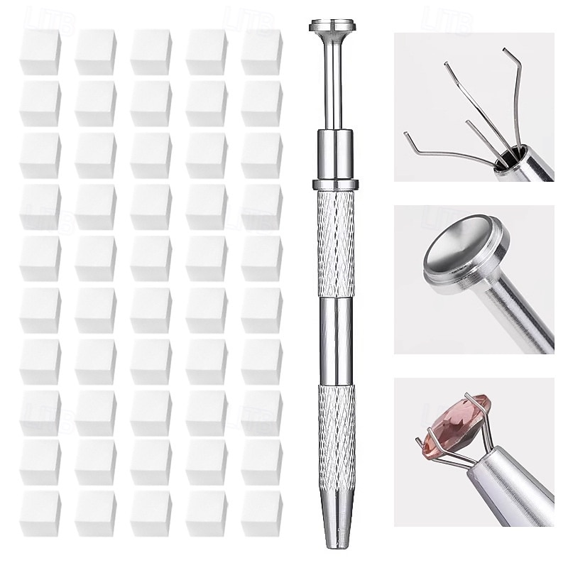 200PCS Nail Sponges for Ombre Nail Art with 1 Grab Pen Gradient Nail Art Tool Set with Storage Case DIY Nail Design Accessories for Salon & Home Use