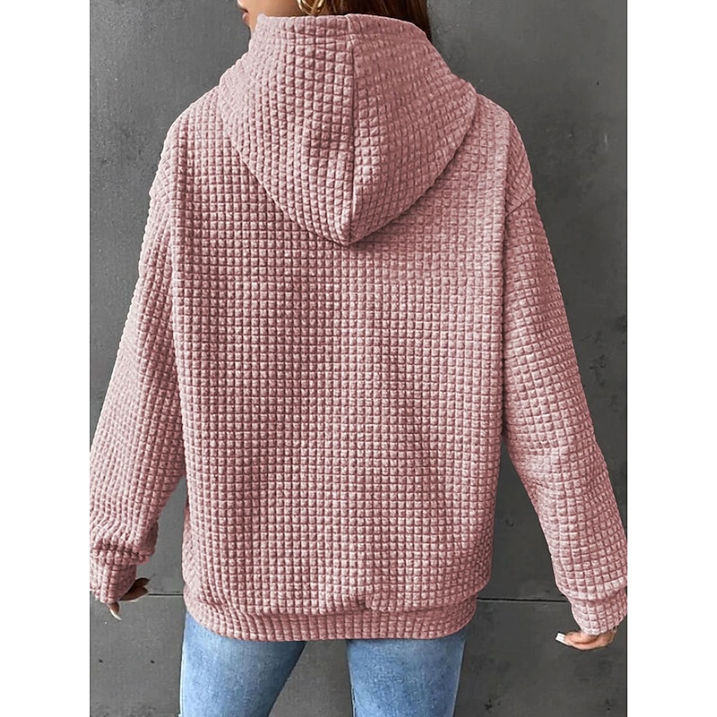 Women's Hoodies Graphic Animal Casual Long Sleeve Hooded Regular Tops Street Dailywear Casual Pocket Print Black White Pink Green Fall Winter3