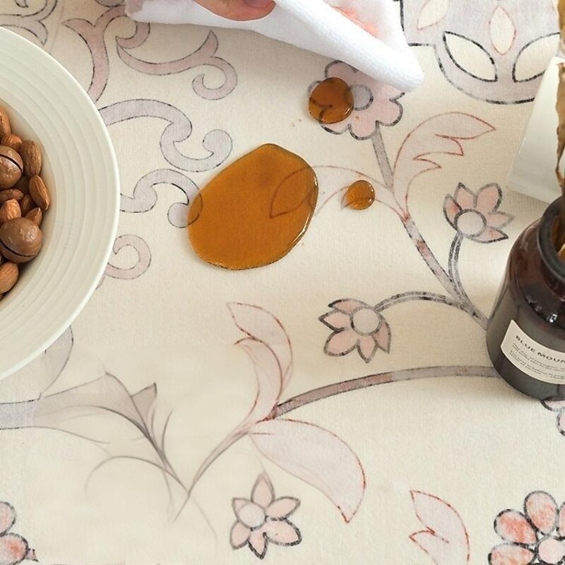 Vintage Persian Area Rug, Faux Cashmere Decorative Non-Slip Carpet Soft Floor Mat Everyday Durable Rugs-Perfect for Families & Pets3