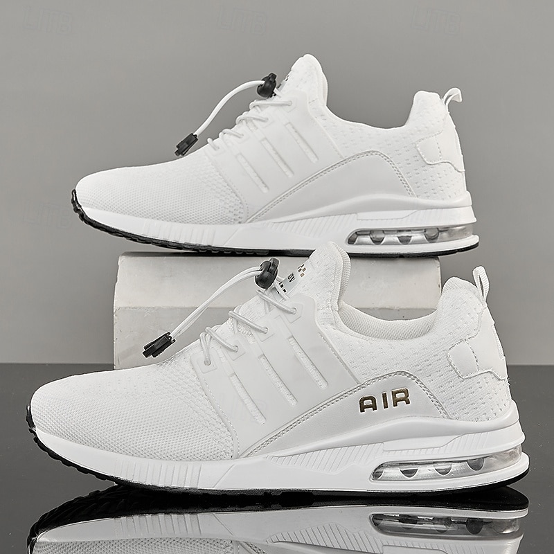 Men's Olive Green Athletic Sneakers with Breathable Mesh Upper and Comfort Cushioning, Ideal for Running, Fitness and Outdoor Activities2