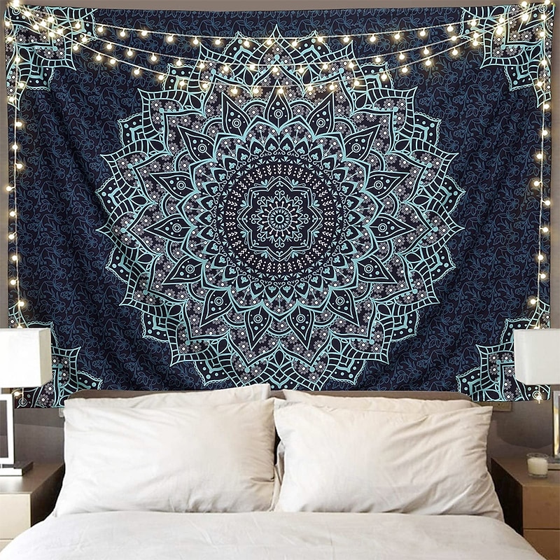 Tapestry Banners Blanket Mandala Bohemian Boho 3D Bedroom Living Room Dorm Teens Room College Dorm Wall Porch Home Decor