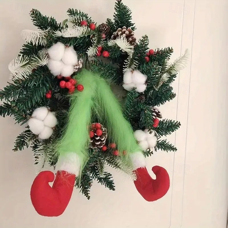 Christmas Green Monster Legs Hanging Ornament – Fun Holiday Decoration for Christmas Tree, Home, Party, Kids’ Room, and Festive Holiday Decor4