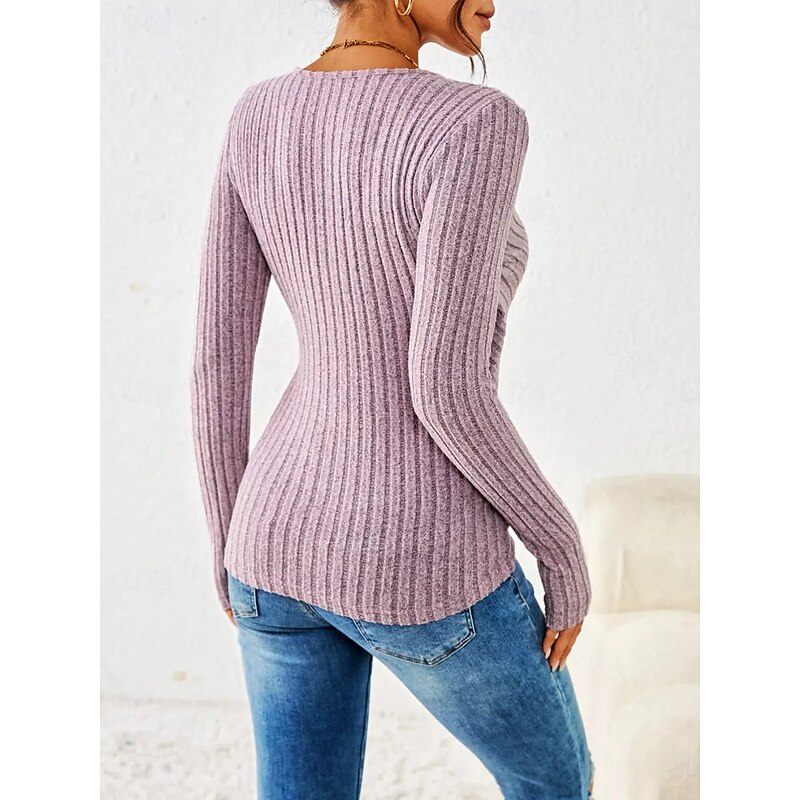 Women's Shirt Floral Stylish Casual Long Sleeve V Neck Regular Tops Daily Buttons Black Army Green Purple Light Blue Spring Fall2