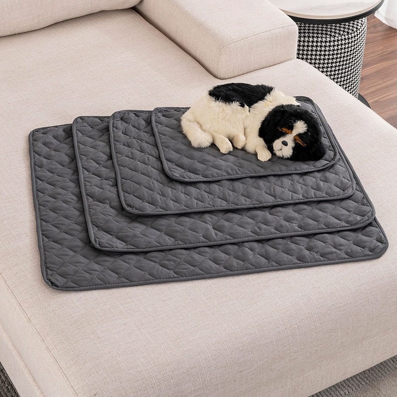 Oxford Waterproof Breathable Pet Bed Mat Hair Resistant Large Dog Cat Sleeping Pad Summer Cooling Cushion Non Slip Washable Comfortable Pet Nest Home Supplies2