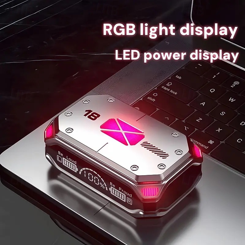 M41 True Wireless Headphones TWS Earbuds In Ear Bluetooth 5.3 LED Light Sports for Apple Samsung Huawei Xiaomi MI  Gym Workout Running Fitness Office Business Travel Entertainment2