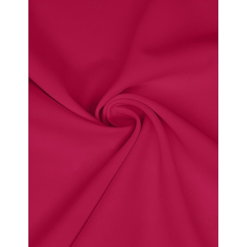 Column Cocktail Dresses Elegant Formal Wedding Guest Ankle Length Short Sleeve Crew Neck Stretch Crepe with Shouder Flower3