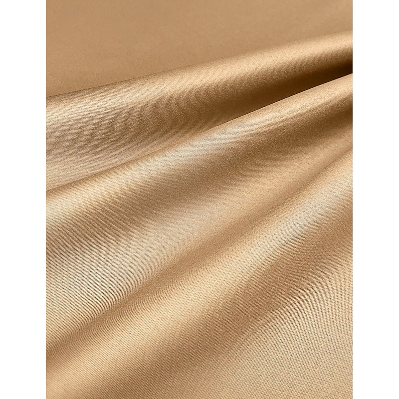 Mermaid Evening Gown Elegant Dress Formal Sweep / Brush Train Sleeveless V NeckDress Satin with Feather3