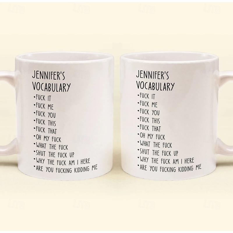 Personalized Funny Mug Custom Job Title Christmas Gift Mug For Coworker Friends Boss Nurse - Personalized Mug3