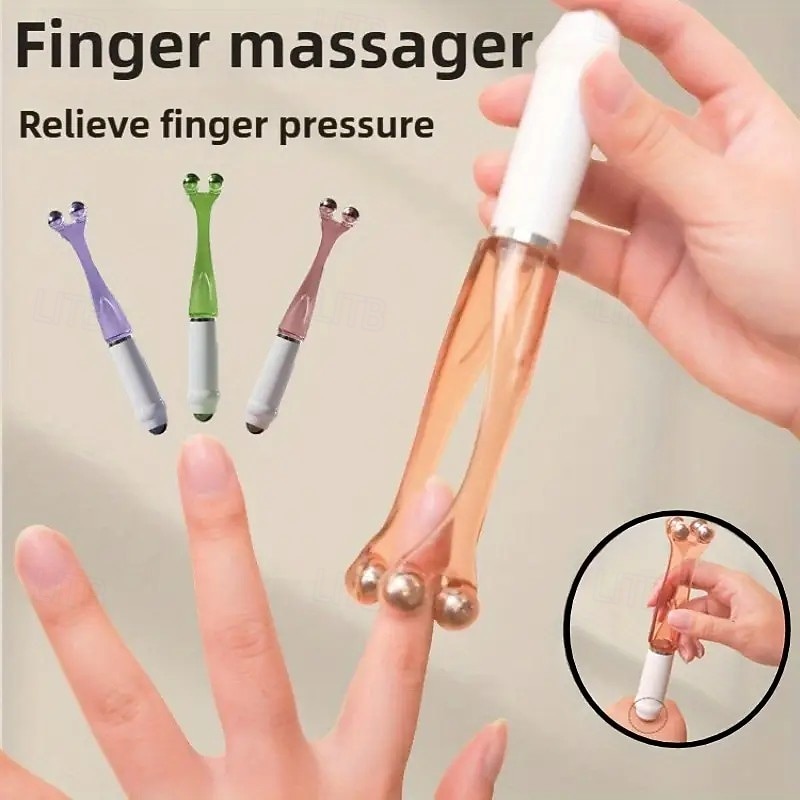 Multi-Functional Hand and Finger Massage Roller – Stress Relief Tool for Palms and Fingers, Perfect Holiday, Birthday, and Thanksgiving Gift for Friends & Family2