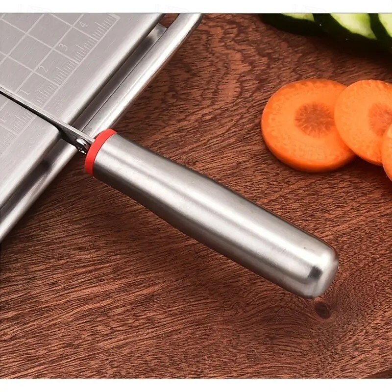 Stainless Steel Cheese Slicer with Measurement Markings – Butter and Cheese Cutter, Kitchen Baking Tool for Home Use, Easy Slice and Portion4