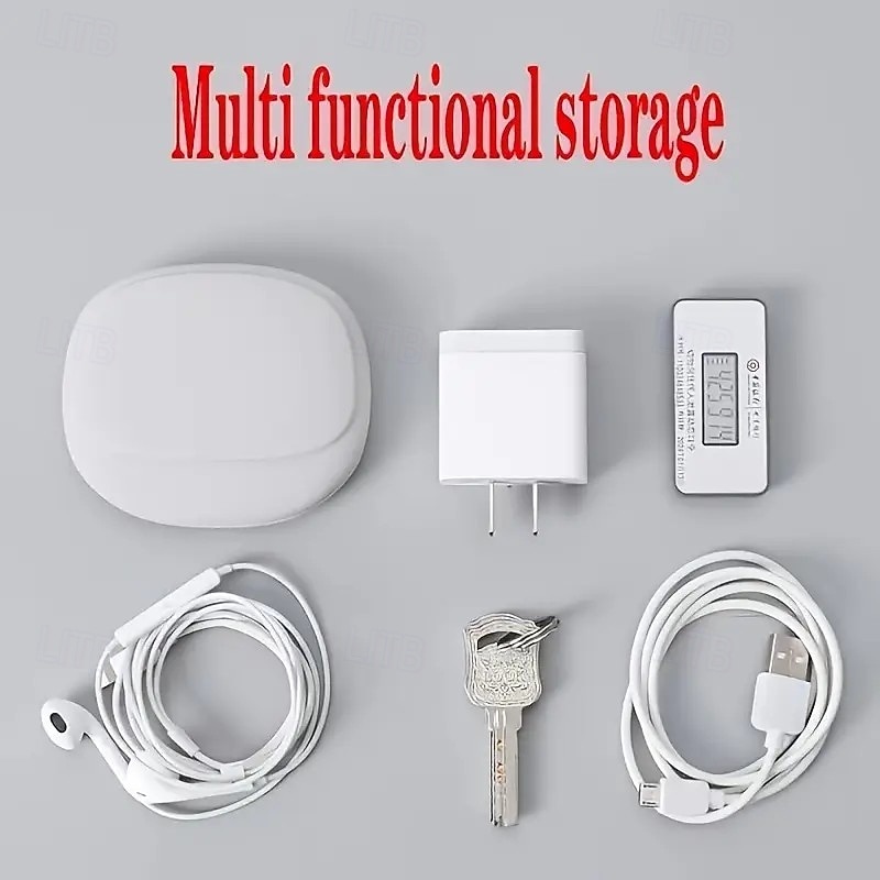 3pcs Silicone Cable Organizer Pouch – Portable Travel Storage Bag for Earphones, Charging Cables, Jewelry, and Necklaces4