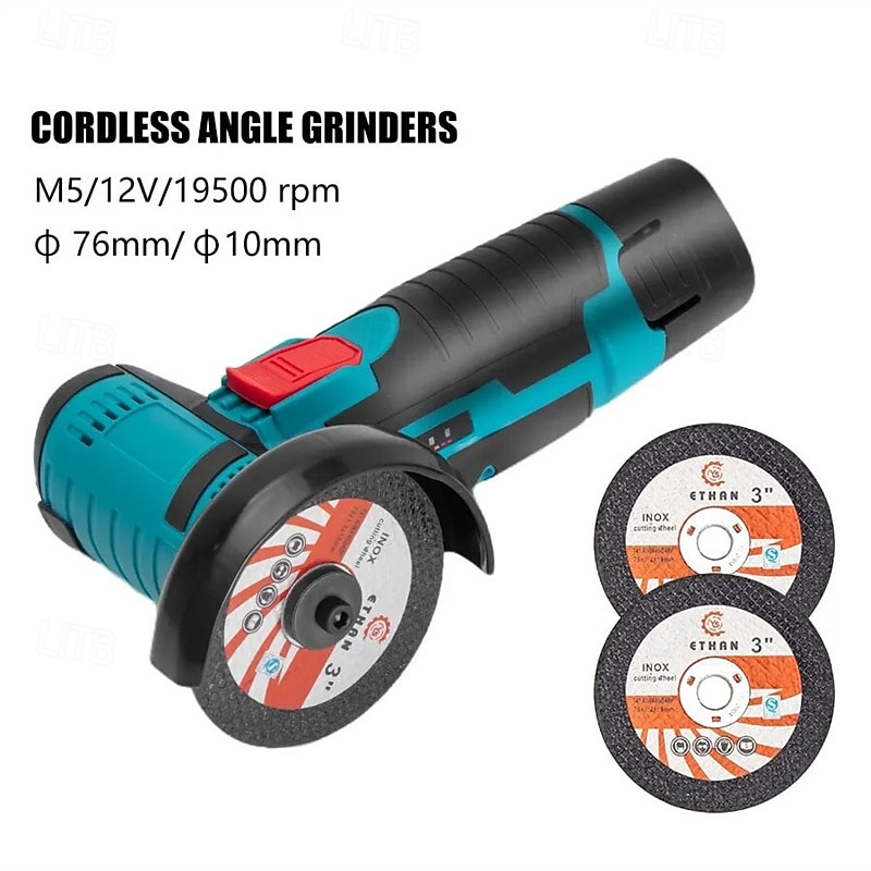 12V Angle Grinder Charging Grinding Tool for Polishing and Grinding Diamond Micro Cordless Electric Power Tools