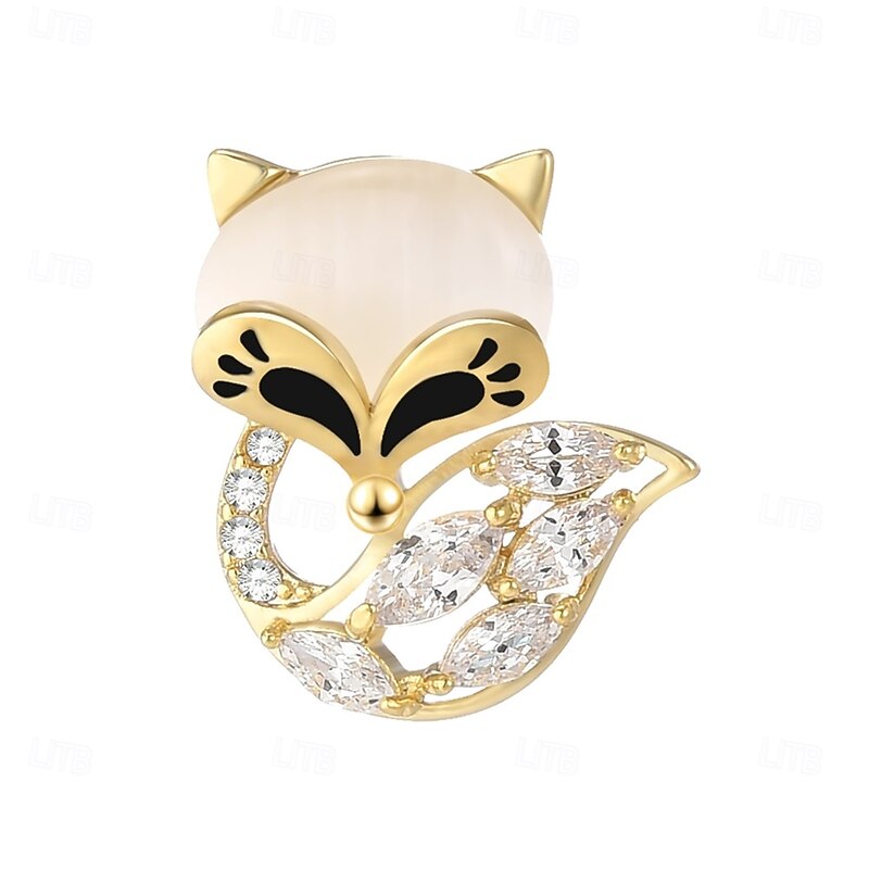 Brooches Classic Animal Elegant Fashion Simple Brooch Jewelry Gold For Wedding Party Gift Engagement Prom Festival3