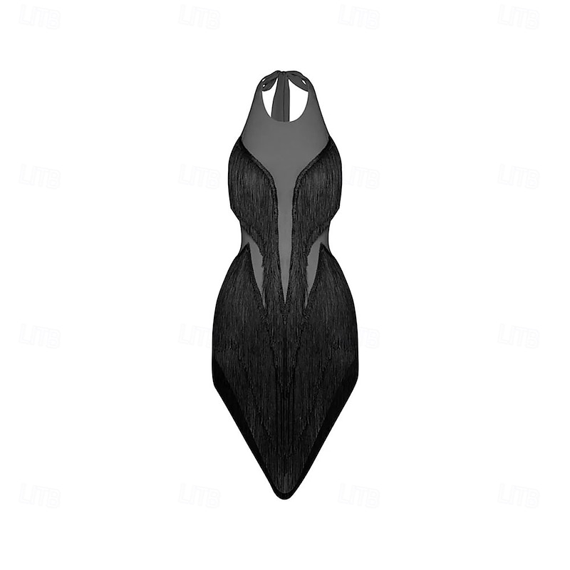 Latin Dance Dress Tassel Pure Color Splicing Women's Performance Training Sleeveless High Spandex2