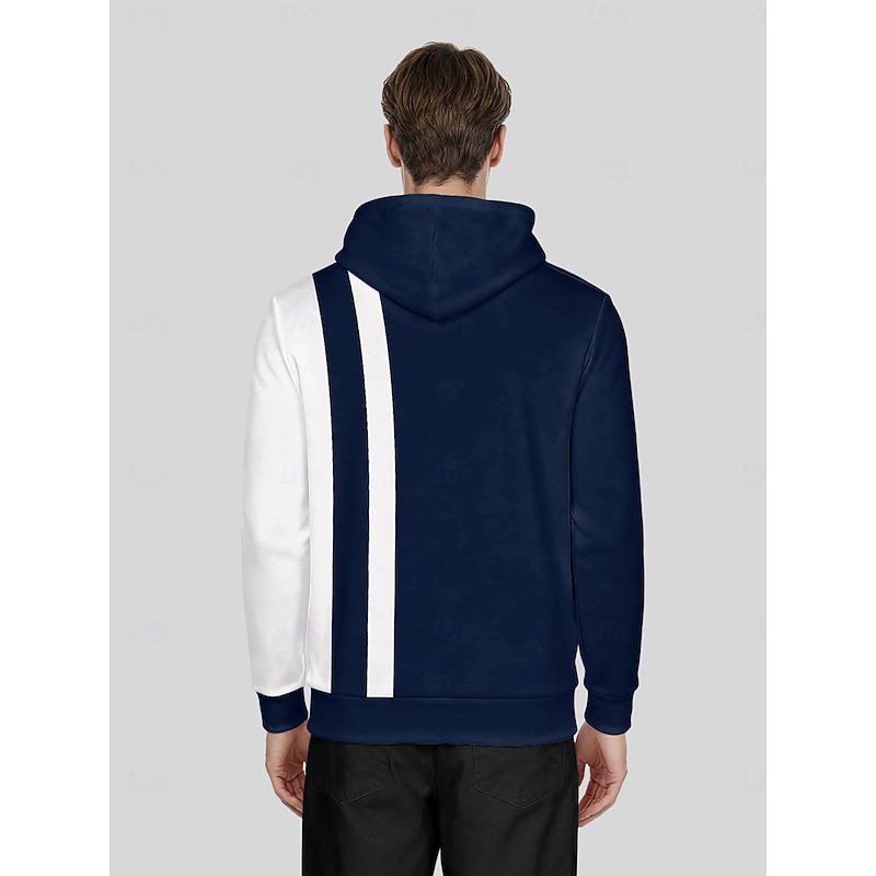 Men's Golf Polo Shirt Navy Blue Long Sleeve Top Golf Attire Clothes Outfits Wear Apparel2