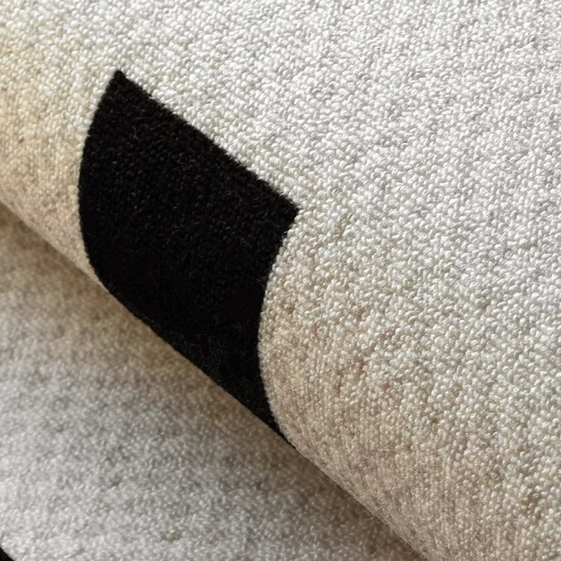 French Vintage Area Rug, Cream Style Luxury Carpet for Living Room, Soft Bedroom Floor Mat, Waterproof & Stain Resistant Sofa Coffee Table Rug, Elegant Home Decor3