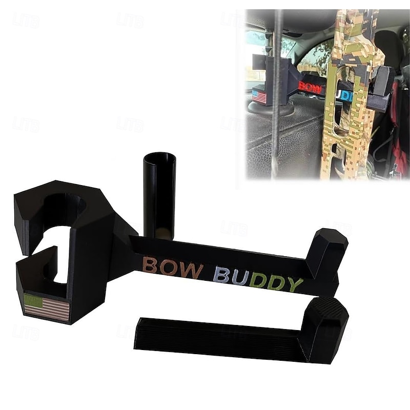 Bow Buddy Bow Hanger for Truck - Truck Bow Hanger Bow Buddy Compound Bow Headrest Holder for Vehicle Storage and Hunting Transport2
