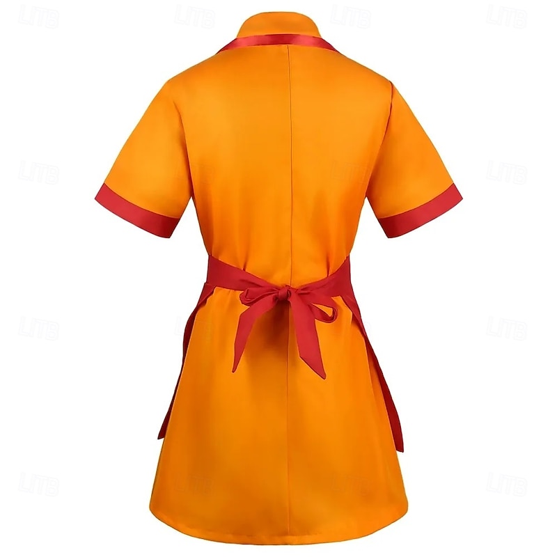 2 Broke Girls Max Caroline Dress Cosplay Costume Kings Day Sexy Costume Dress Up Movie Cosplay for Women's Adults' Halloween Carnival Party4