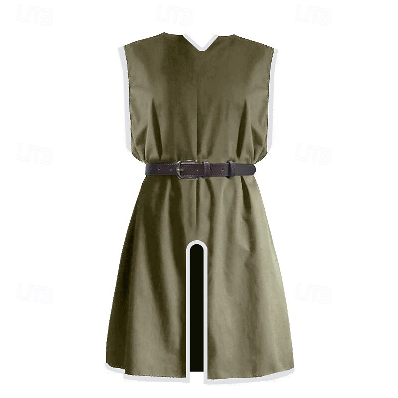 Punk & Gothic Medieval Renaissance Blouse / Shirt Tunic Warrior Knight Ritter Viking Archery Fancy Dress Men's Viking Fantasy Performance Party Halloween Adults' Leotard / Onesie3