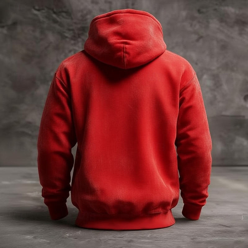 Men's American US Flag Freedom Hoodie Sweatshirt Fashion Casual Crew Neck Outdoor Office Streetwear Black Red Drawstring Graphic Fall Winter Designer2