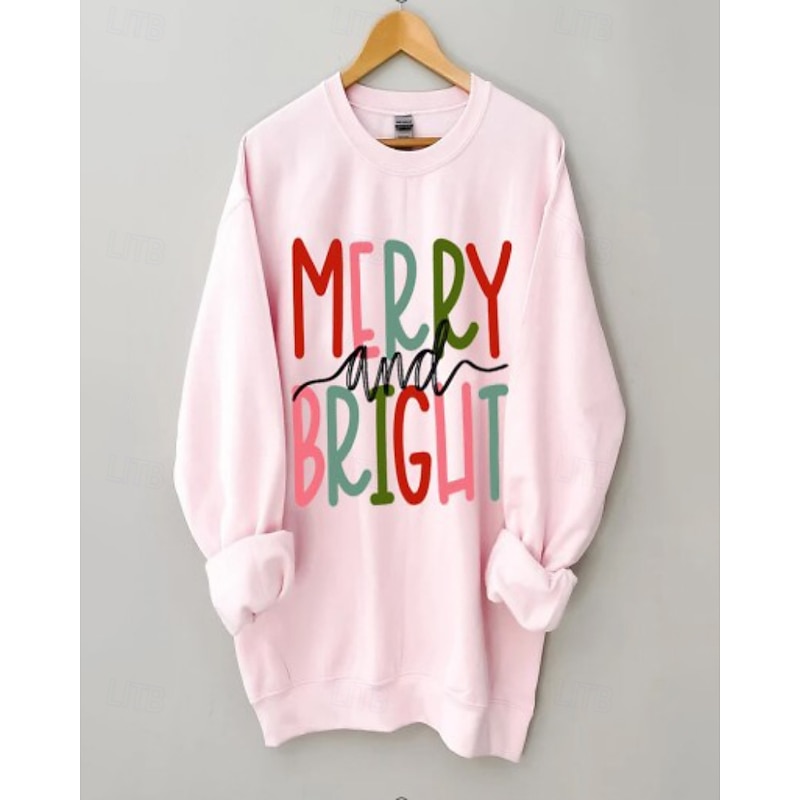 Women's Blouse Letter Modern Casual Long Sleeve Shirt Collar Regular Tops Daily Holiday Print Pink Fall Winter