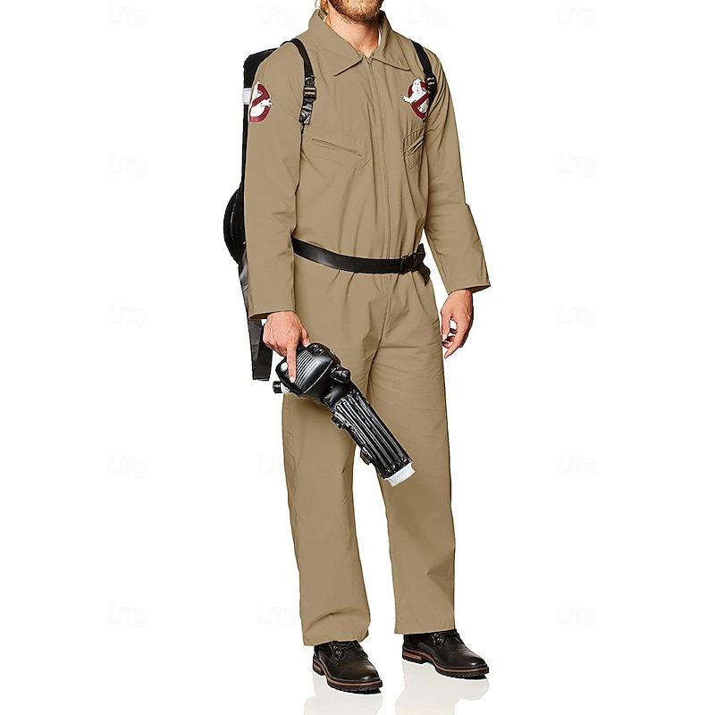 Ghostbusters Cosplay Cosplay Costume Outfits Men's Women's Boys Movie Cosplay Cosplay Halloween Halloween Carnival Masquerade Event / Party Masquerade(WITCOUT Proton Pack)