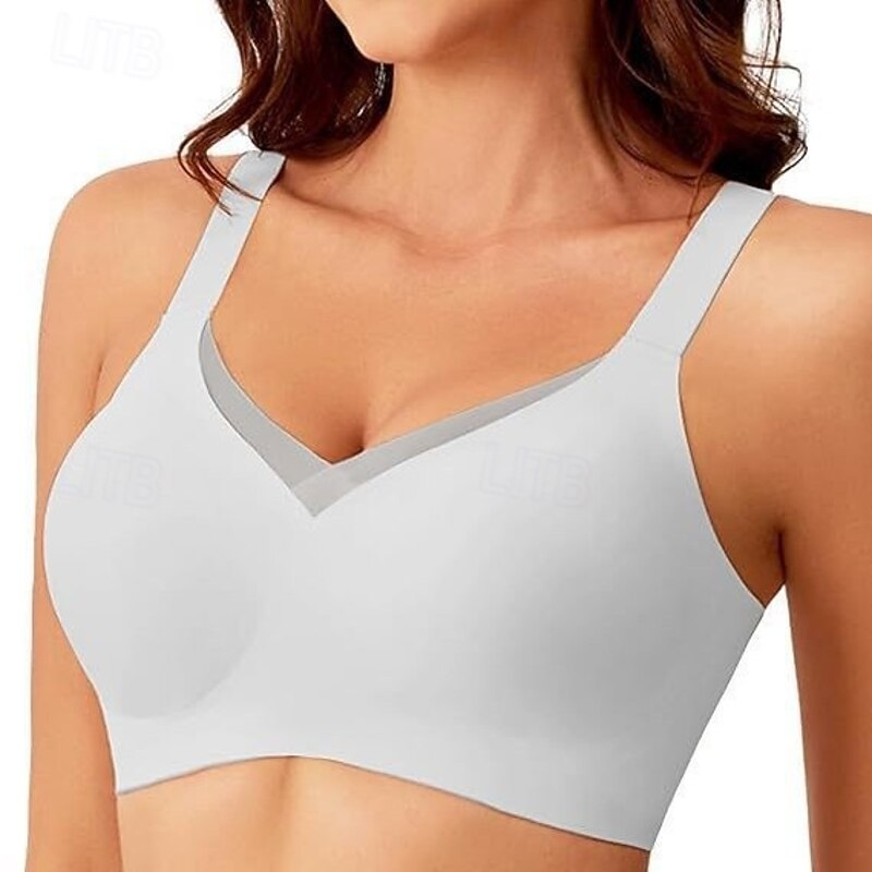 High Impact Sports Bra for Women Wireless Support Padded Medium Support Yoga Bras with Removable Cups2